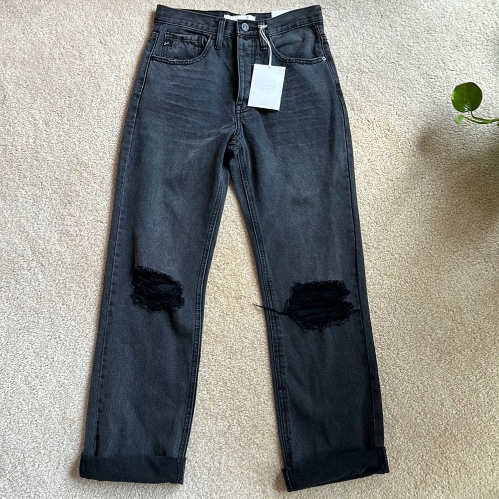 Kancan Black Ripped Jeans